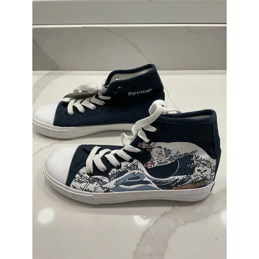 NWT RIPNDIP High Top Sneakers Cat Wave Size Women’s 6